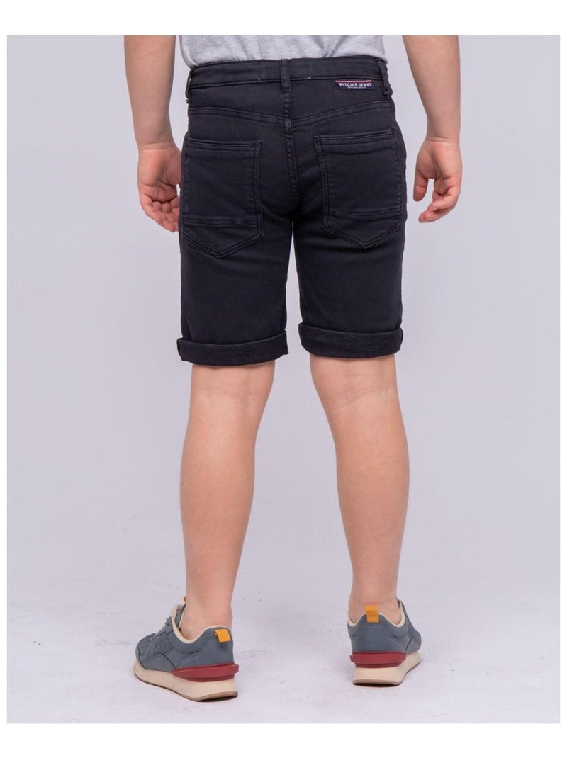 Bermuda BANDAL garçon Bleu marine - Kiabi