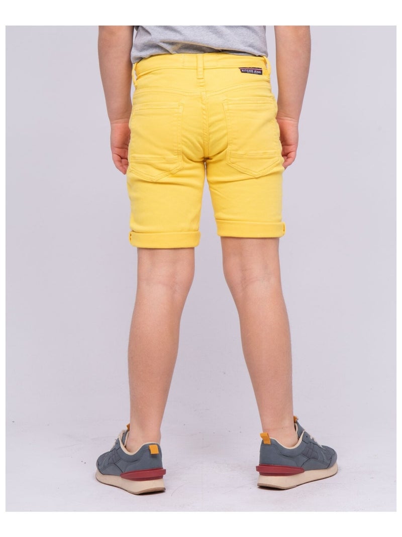 Bermuda BANDAL garçon Jaune - Kiabi