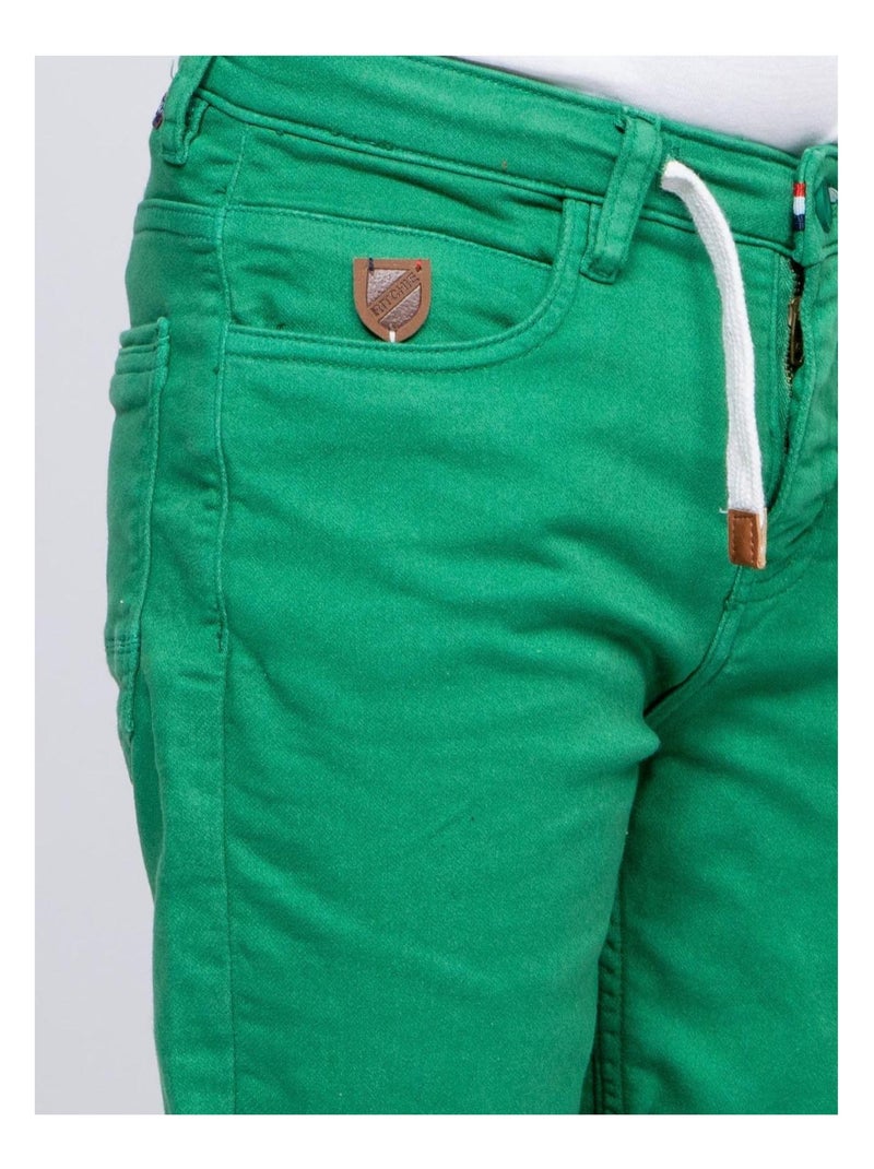 Bermuda BANDAL garçon Vert - Kiabi