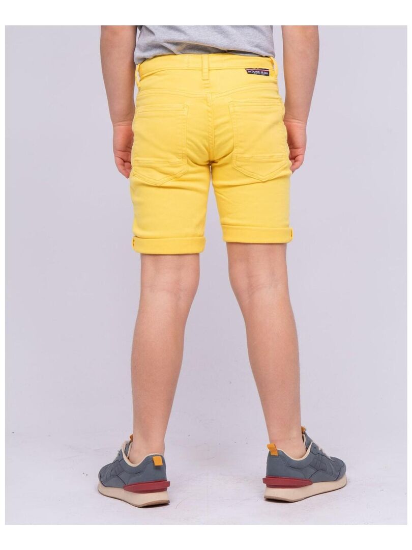 Bermuda BANDAL-J Jaune - Kiabi