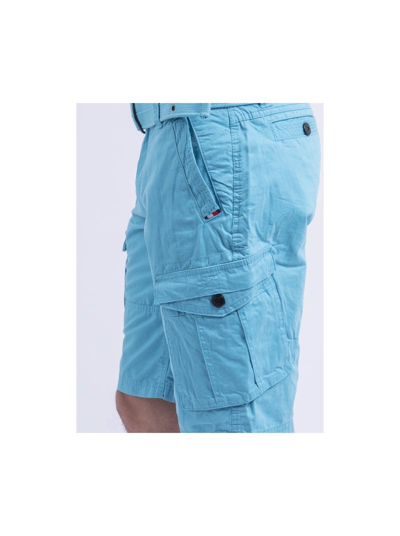 Bermuda battle BASTAGONG Bleu turquoise - Kiabi