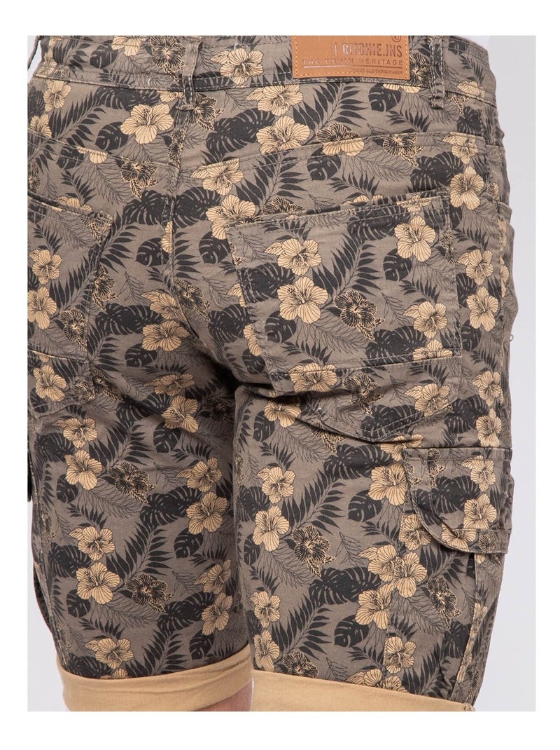 Bermuda battle motifs BANZO Gris - Kiabi