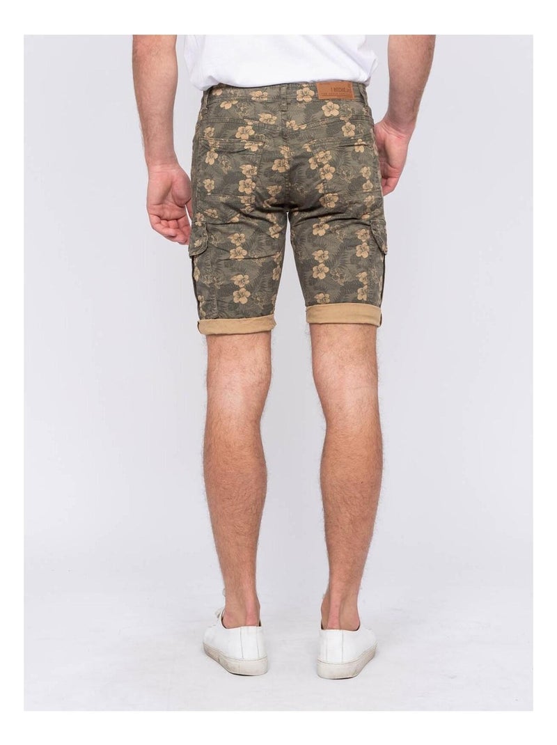 Bermuda battle motifs BANZO Kaki - Kiabi