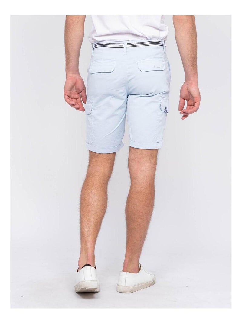 Bermuda battle slim BIZZO Bleu ciel - Kiabi