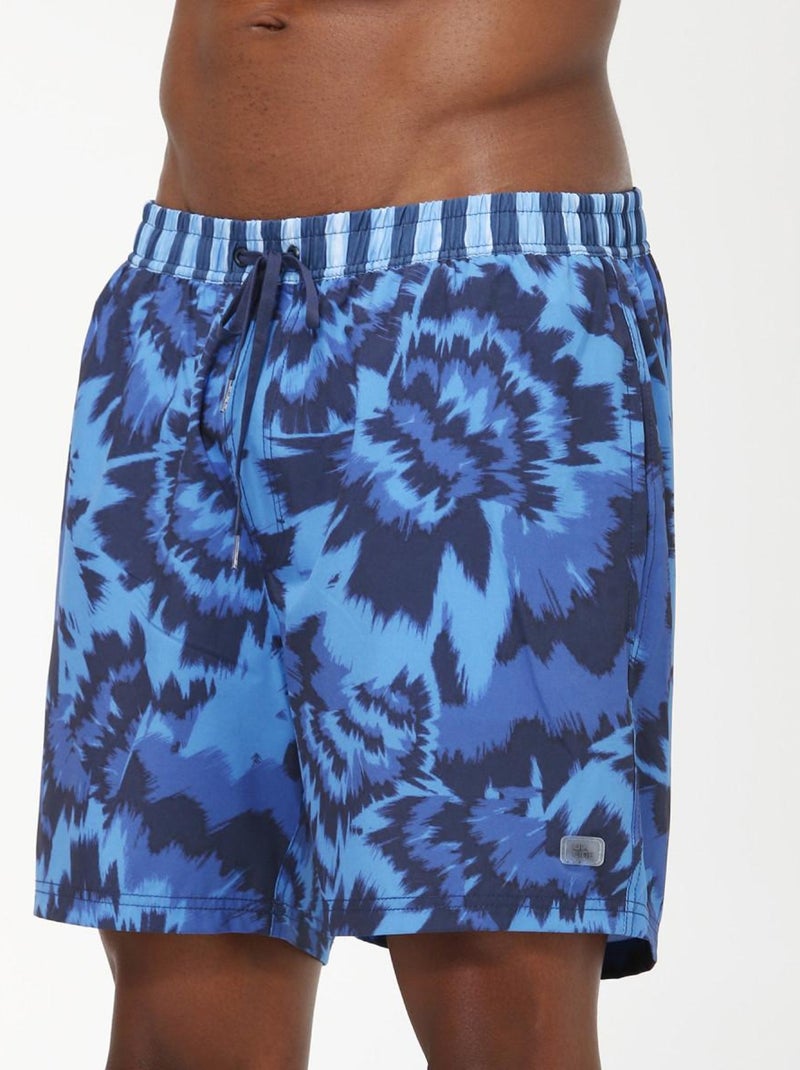 Bermuda Bem estar UV Line Bleu marine - Kiabi