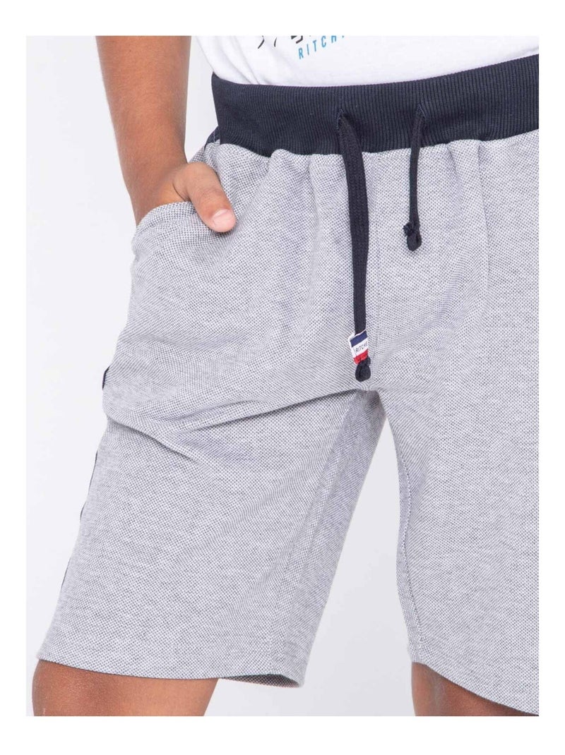 Bermuda BIRDS garçon Gris clair - Kiabi