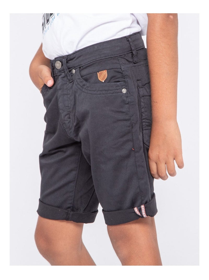 Bermuda BLOCHELLI garçon Bleu marine - Kiabi