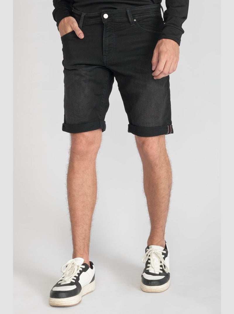 Bermuda Blue Jogg noir 'Le Temps Des Cerises' Noir - Kiabi