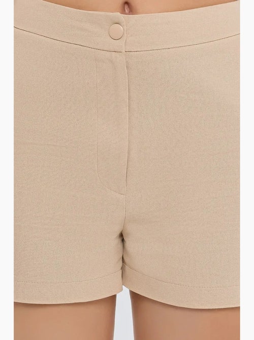 Bermuda boutonné hiccup - Kiabi Bermuda boutonné hiccup - Kiabi