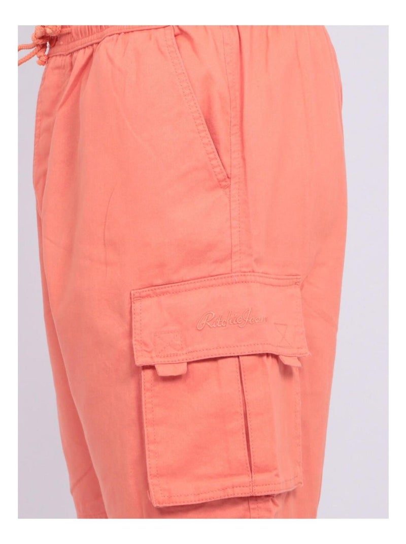 BERMUDA BURT FRENCHY Rouge clair - Kiabi