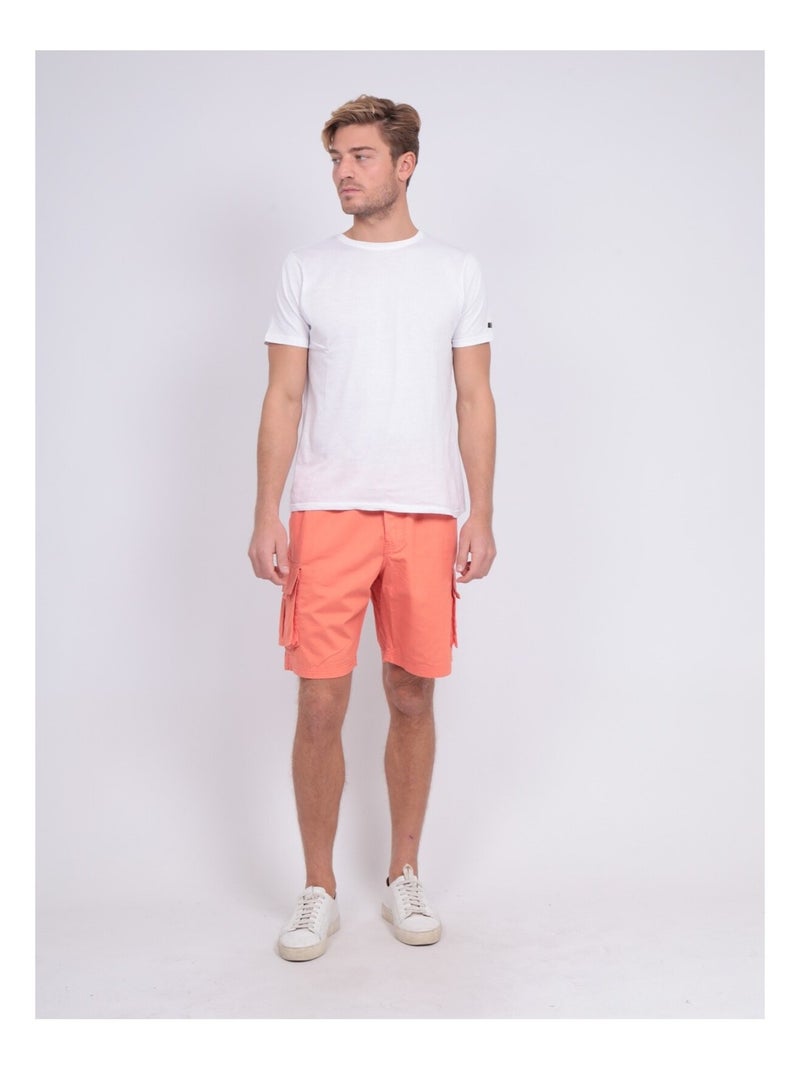 BERMUDA BURT FRENCHY Rouge clair - Kiabi