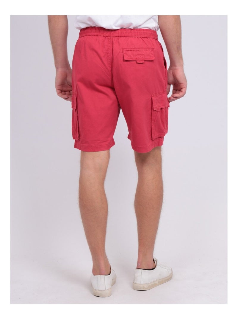 BERMUDA BURT FRENCHY Rouge foncé - Kiabi