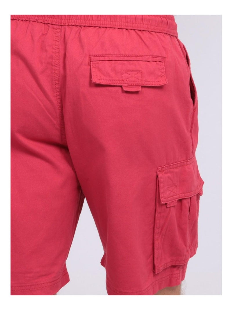 BERMUDA BURT FRENCHY Rouge foncé - Kiabi