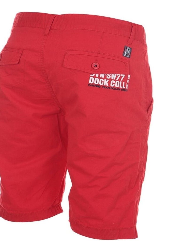 Bermuda   CANARY - VENT DU CAP Rouge - Kiabi