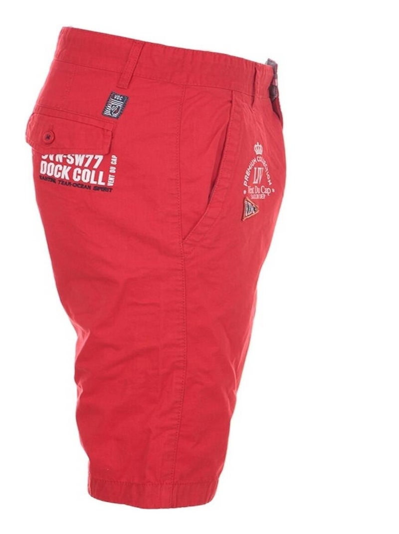 Bermuda   CANARY - VENT DU CAP Rouge - Kiabi