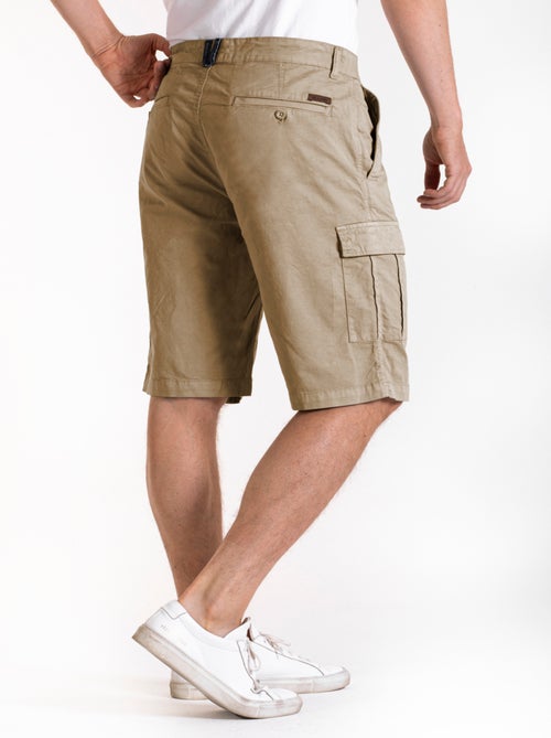 Bermuda cargo Fibreflex®FRANK 'Rica Lewis' - Kiabi