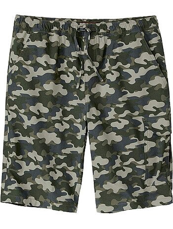 Bermuda Cargo Imprimé Camouflage - ATLAS FOR MEN