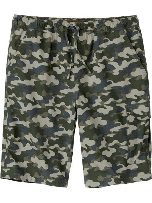Bermuda Cargo Imprimé Camouflage - ATLAS FOR MEN - Kiabi Bermuda Cargo Imprimé Camouflage - ATLAS FOR MEN - Kiabi