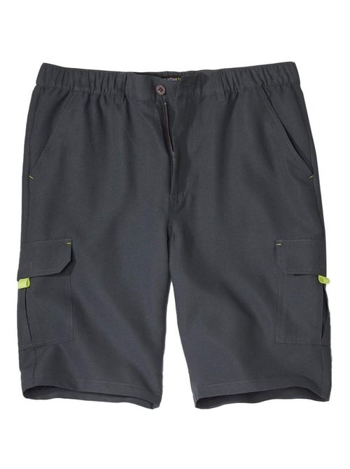 Bermuda Cargo Microfibre  - ATLAS FOR MEN - Kiabi