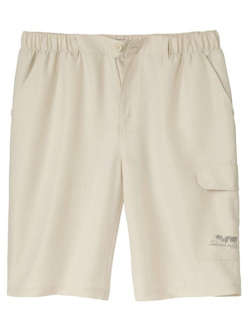 Bermuda Cargo Microfibre Esprit Vacances   - ATLAS FOR MEN - Kiabi