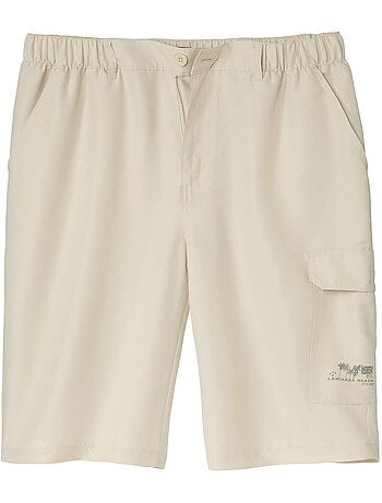 Bermuda cargo microfibre esprit vacances - atlas for men