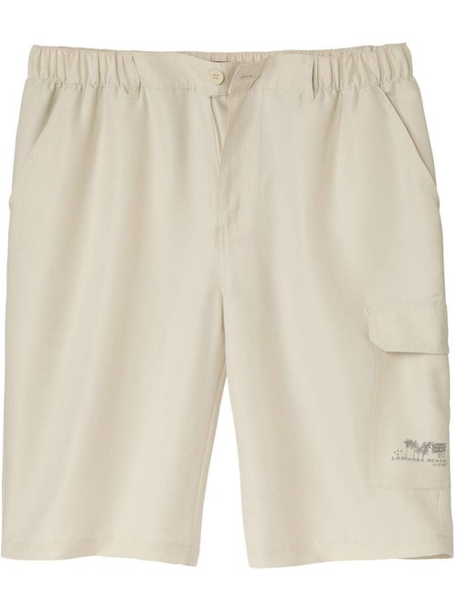 Bermuda cargo microfibre esprit vacances - atlas for men - Kiabi Bermuda cargo microfibre esprit vacances - atlas for men - Kiabi