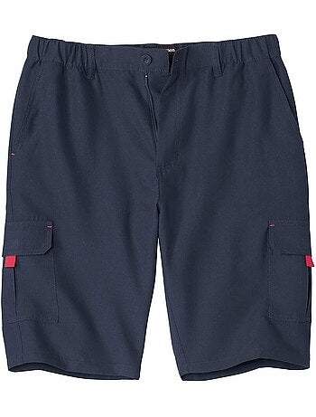 Bermuda Cargo Microfibre Multipoche - ATLAS FOR MEN