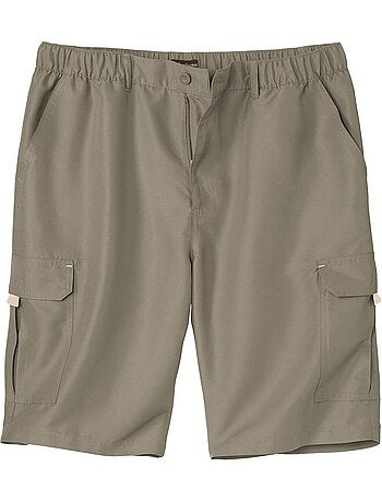 Bermuda Cargo Microfibre Multipoche - ATLAS FOR MEN