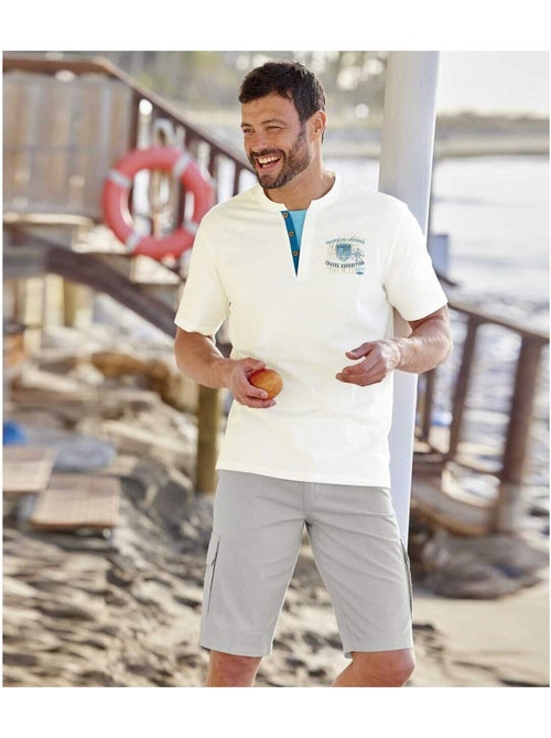 Bermuda Cargo Safari  - ATLAS FOR MEN - Kiabi