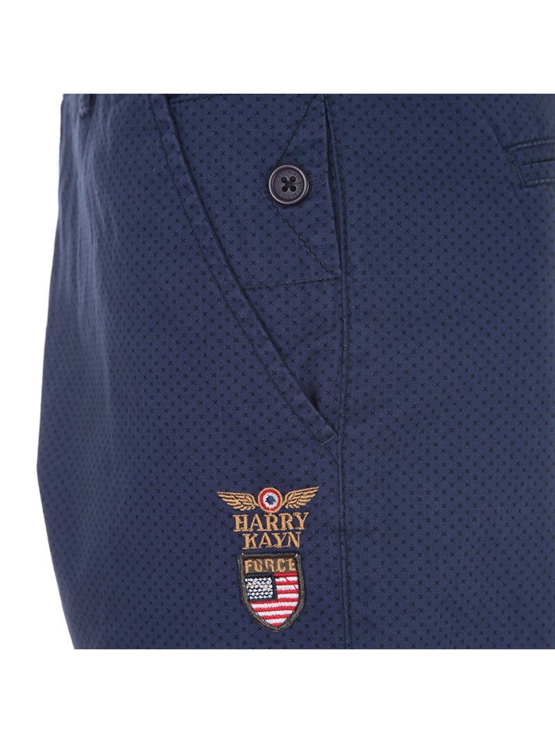 Bermuda   CARPATH - HARRY KAYN Bleu marine - Kiabi