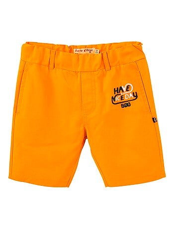BERMUDA CASSIEN JAUNE