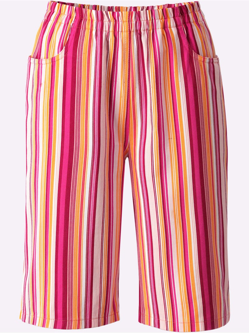 Bermuda Ceinture élastique - Taille Standard - Witt Abricot - Kiabi
