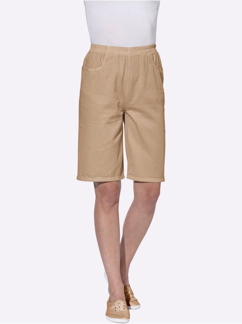 Bermuda Ceinture élastique - Taille Standard - Witt - Kiabi Bermuda Ceinture élastique - Taille Standard - Witt - Kiabi