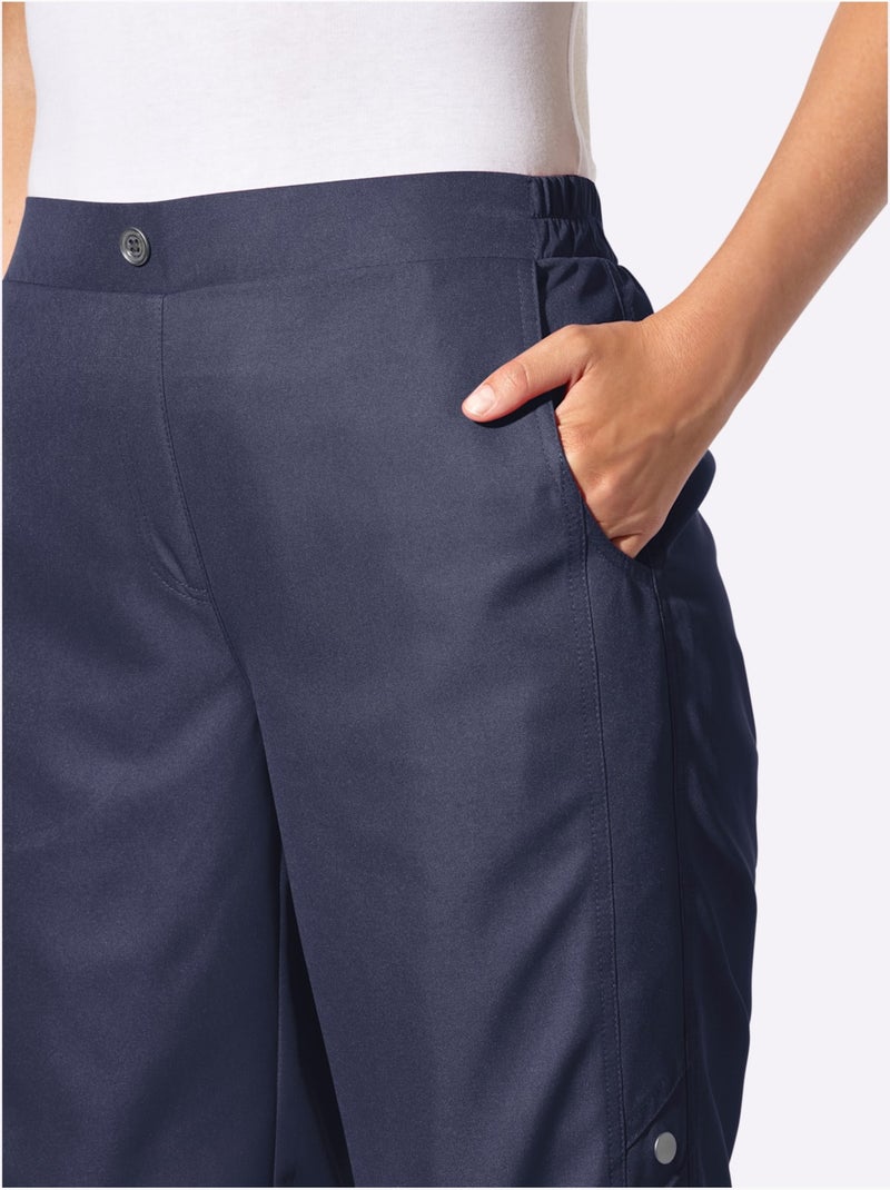 Bermuda Ceinture élastique Au Dos - Taille Standard - Witt Bleu marine - Kiabi