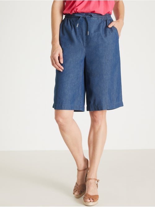 Bermuda chambray élastiqué - DAXON - Kiabi