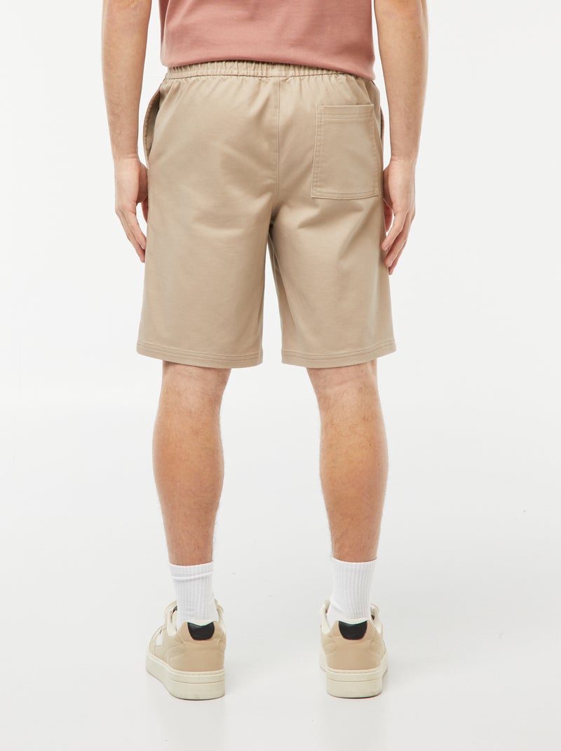 Bermuda chic à coupe droite Beige - Kiabi