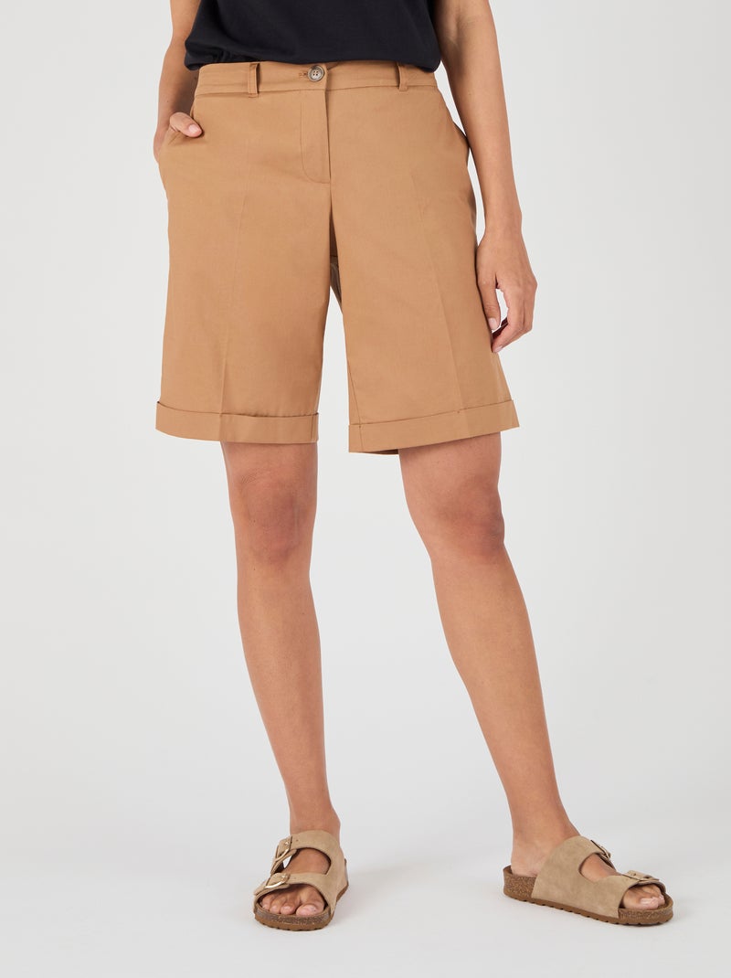 Bermuda chino - Damart Beige - Kiabi
