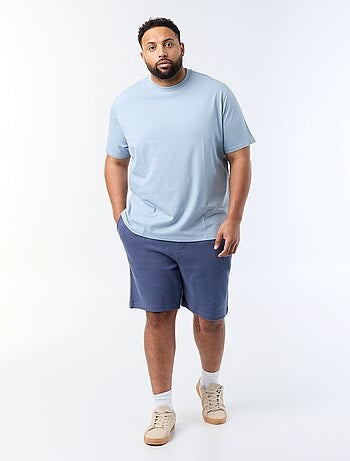 Bermuda chino à la taille élastiquée