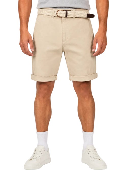 Bermuda chino avec ceinture plageak – canadian peak - Kiabi Bermuda chino avec ceinture plageak – canadian peak - Kiabi