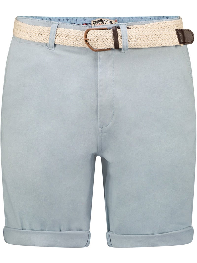 Bermuda chino avec ceinture plageak – canadian peak Bleu ciel - Kiabi