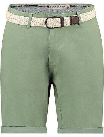 Bermuda chino avec ceinture plageak – canadian peak
