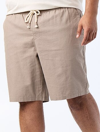 Bermuda chino avec cordons de serrage