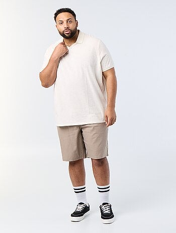 Bermuda chino avec cordons de serrage