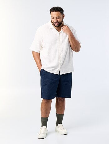 Bermuda chino avec cordons de serrage