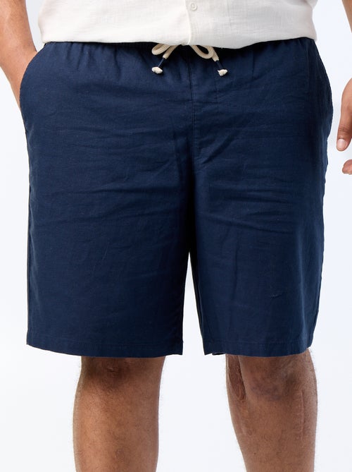 Bermuda chino avec cordons de serrage - Kiabi