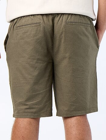 Bermuda chino avec cordons de serrage