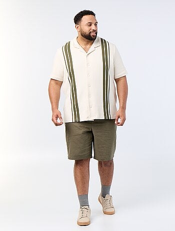 Bermuda chino avec cordons de serrage