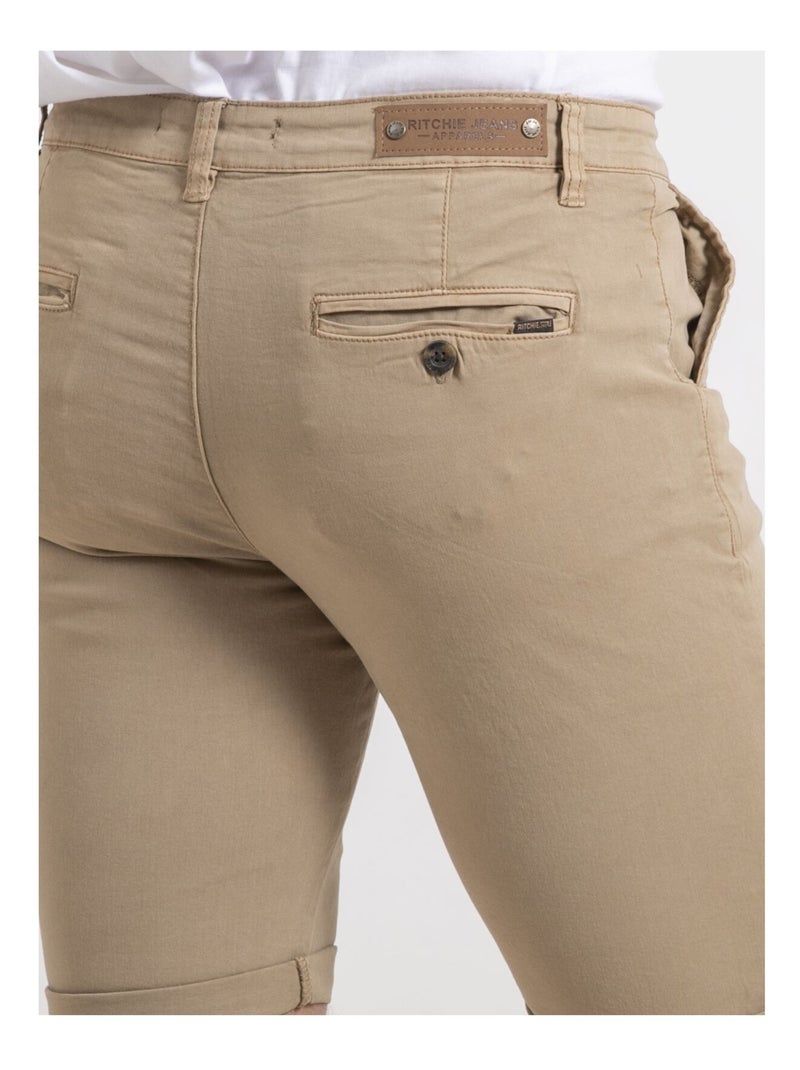 Bermuda chino BABILITO Beige foncé - Kiabi