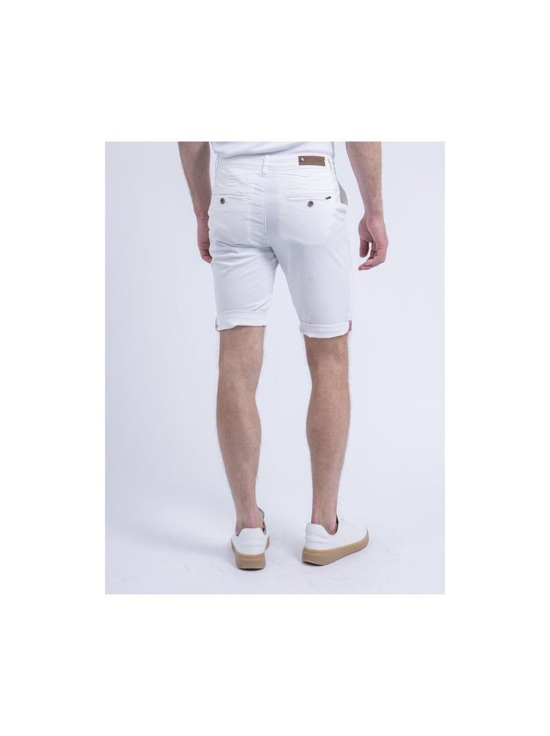 Bermuda chino BABILITO Blanc - Kiabi