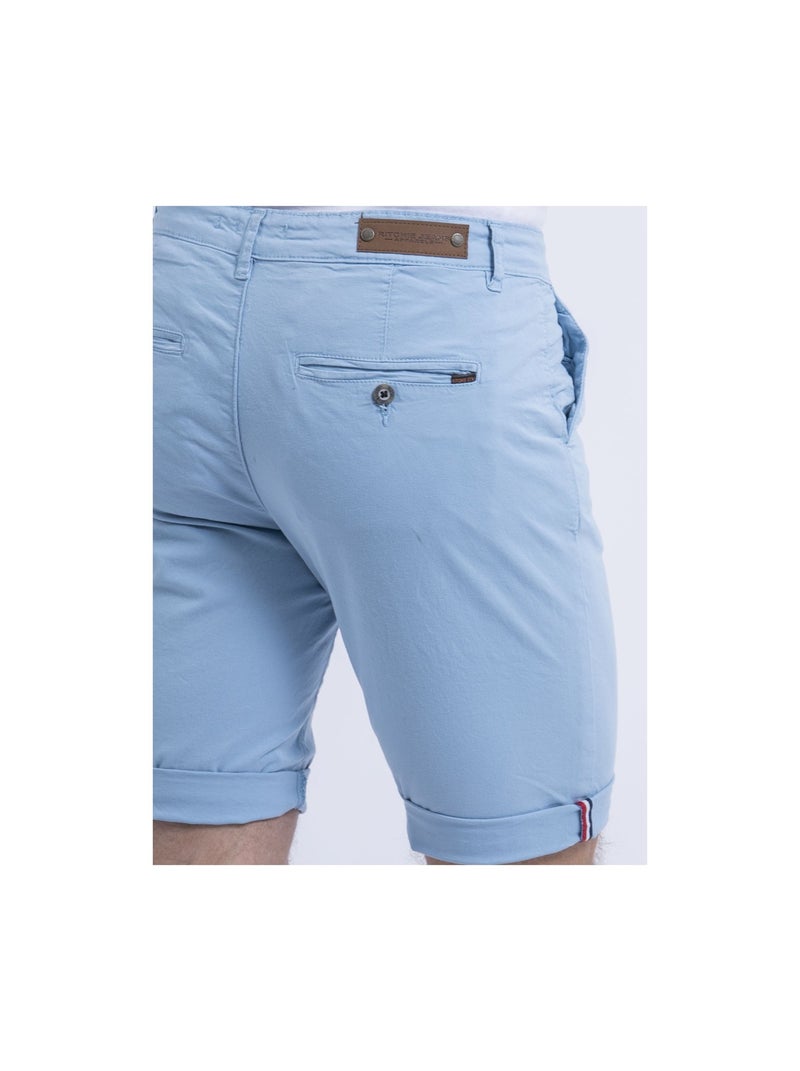 Bermuda chino BABILITO Bleu ciel - Kiabi